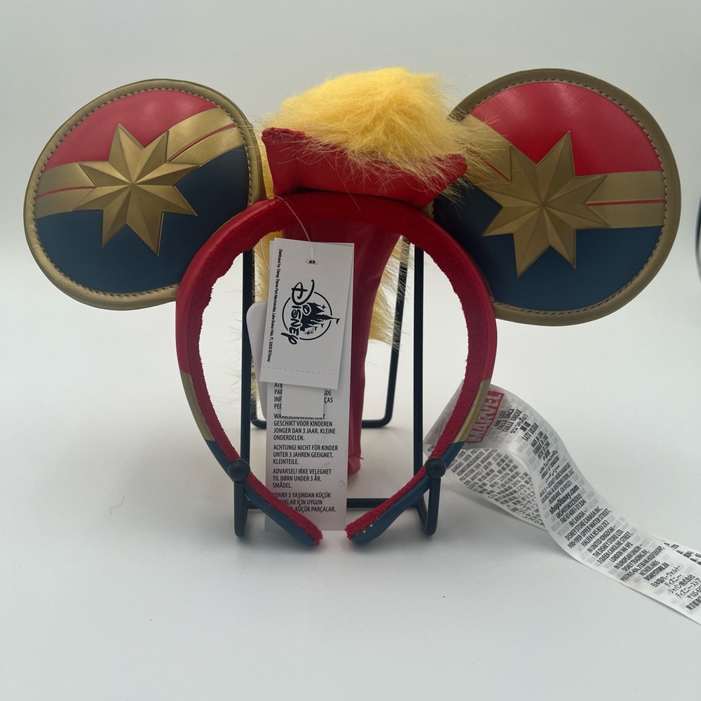 Disney Captain Marvel Costume Ears Headband